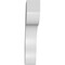 Ekena Millwork 3-in. W x 12-in. D x 16-in. H Stanfield Architectural Grade PVC Knee Brace BRCP03X12X16STA - alternate 6